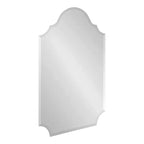 24" x 36" Reign Arch Wall Mirror Silver - Kate & Laurel All Things Decor: Modern Style, No Assembly, Wall Mounted