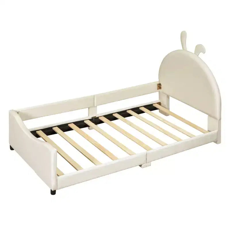 Lot de 2 chaises d'appoint ergonomiques avec soutien lombaire et pieds carrés en bois