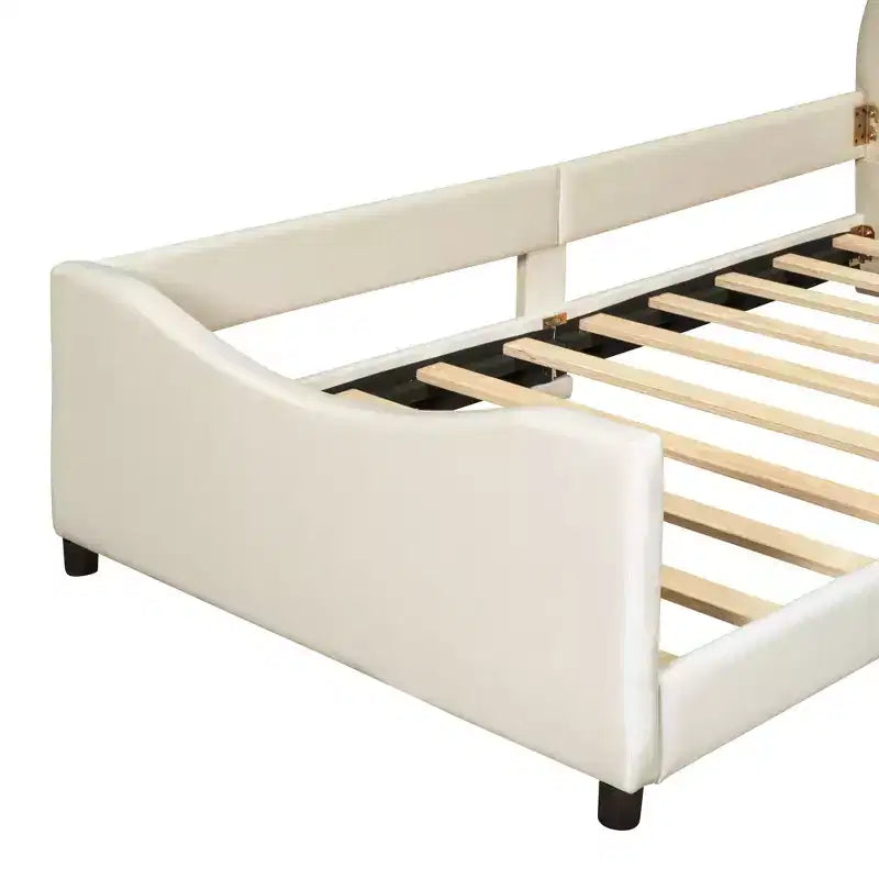 Lot de 2 chaises d'appoint ergonomiques avec soutien lombaire et pieds carrés en bois