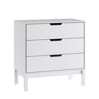 Commode en bois à 3 tiroirs pour enfants, commode pour chambre d'enfant