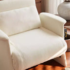 Canapé-lit multifonctionnel Push-Back de 28" avec coussin, beige, capacité de 272 kg