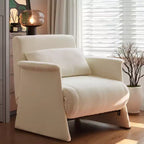 Canapé-lit multifonctionnel Push-Back de 28" avec coussin, beige, capacité de 272 kg