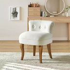 Fauteuil d'appoint moderne en velours avec accoudoirs, canapé simple pour salon, gris foncé