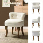 Fauteuil d'appoint moderne en velours avec accoudoirs, canapé simple pour salon, gris foncé