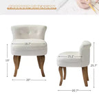 Fauteuil d'appoint moderne en velours avec accoudoirs, canapé simple pour salon, gris foncé