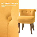 Fauteuil d'appoint moderne en velours avec accoudoirs, canapé simple pour salon, gris foncé