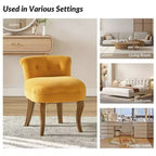 Fauteuil d'appoint moderne en velours avec accoudoirs, canapé simple pour salon, gris foncé