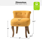 Fauteuil d'appoint moderne en velours avec accoudoirs, canapé simple pour salon, gris foncé