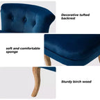 Fauteuil d'appoint moderne en velours avec accoudoirs, canapé simple pour salon, gris foncé