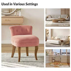 Fauteuil d'appoint moderne en velours avec accoudoirs, canapé simple pour salon, gris foncé