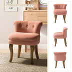 Fauteuil d'appoint moderne en velours avec accoudoirs, canapé simple pour salon, gris foncé