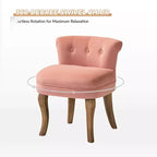 Fauteuil d'appoint moderne en velours avec accoudoirs, canapé simple pour salon, gris foncé