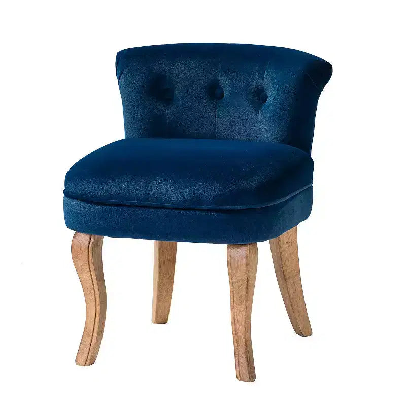 Fauteuil d'appoint moderne en velours avec accoudoirs, canapé simple pour salon, gris foncé