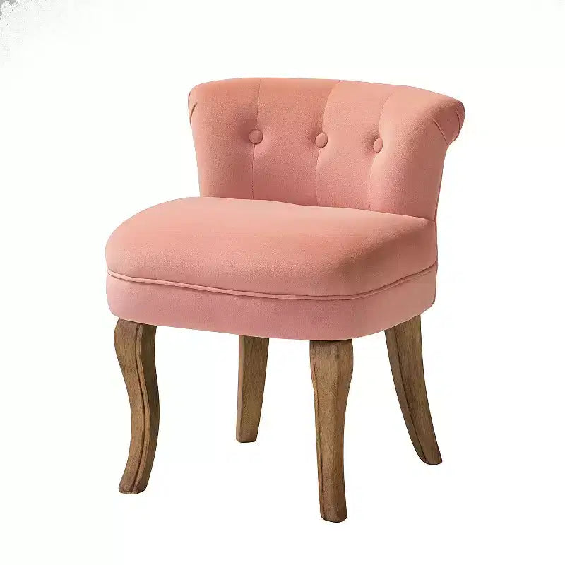 Fauteuil d'appoint moderne en velours avec accoudoirs, canapé simple pour salon, gris foncé