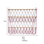 Support de peluches, Support de peluches polyvalent à 3 niveaux, Organisateur de rangement vertical de jouets de style bohème, Support de peluches stable pour chambre d'enfant et salle de jeux