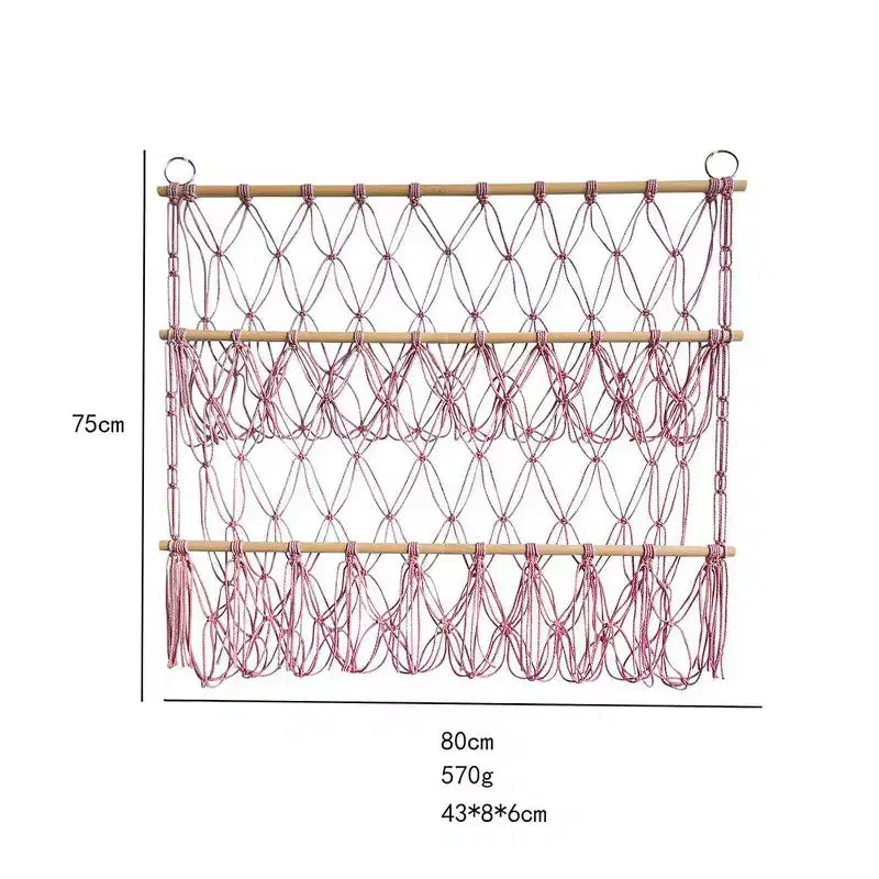 Support de peluches, Support de peluches polyvalent à 3 niveaux, Organisateur de rangement vertical de jouets de style bohème, Support de peluches stable pour chambre d'enfant et salle de jeux