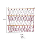 Support de peluches, Support de peluches polyvalent à 3 niveaux, Organisateur de rangement vertical de jouets de style bohème, Support de peluches stable pour chambre d'enfant et salle de jeux