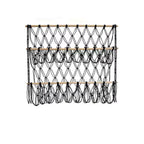 Support de peluches, Support de peluches polyvalent à 3 niveaux, Organisateur de rangement vertical de jouets de style bohème, Support de peluches stable pour chambre d'enfant et salle de jeux