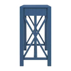 Meuble à chaussures étroit en rotin avec 2 portes basculantes et 4 étagères réglables pour entrée