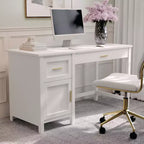Chaise de bureau mi-dossier en maille rembourrée avec accoudoirs réglables et roulettes