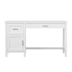 Chaise de bureau mi-dossier en maille rembourrée avec accoudoirs réglables et roulettes