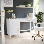 Chaise de bureau mi-dossier en maille rembourrée avec accoudoirs réglables et roulettes