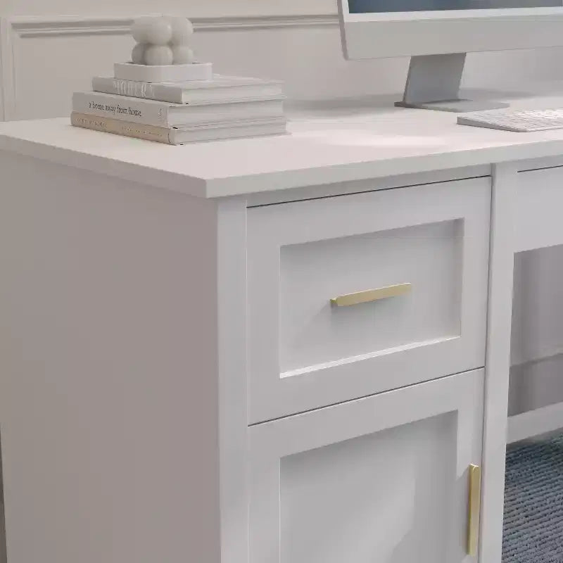 Chaise de bureau mi-dossier en maille rembourrée avec accoudoirs réglables et roulettes