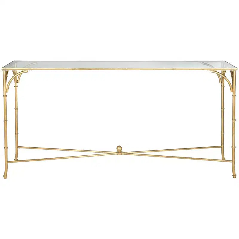 Maurice Console - FOX2544A - Gold - Safavieh Couture
