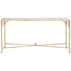 Maurice Console - FOX2544A - Gold - Safavieh Couture