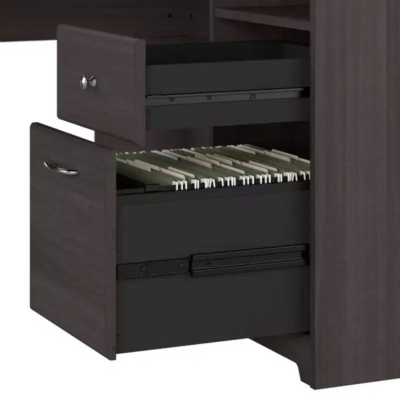 Coiffeuse et table de maquillage 2 en 1 de princesse pour petites filles, rose avec tiroirs de rangement
