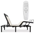 Costway Queen Size Adjustable Bed Base Electric Bed Frame w/ Massage Modes