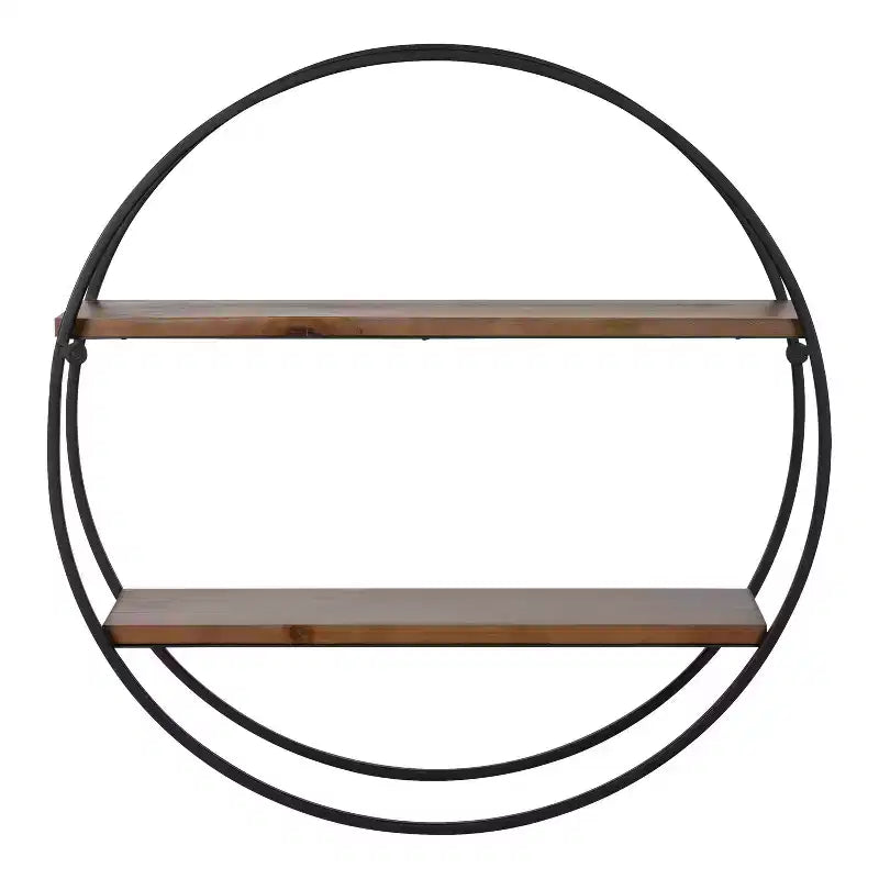 Ensemble table à manger carrée 3 pièces pour 2 avec étagère à vin, cadre en métal, gain de place, marron rustique