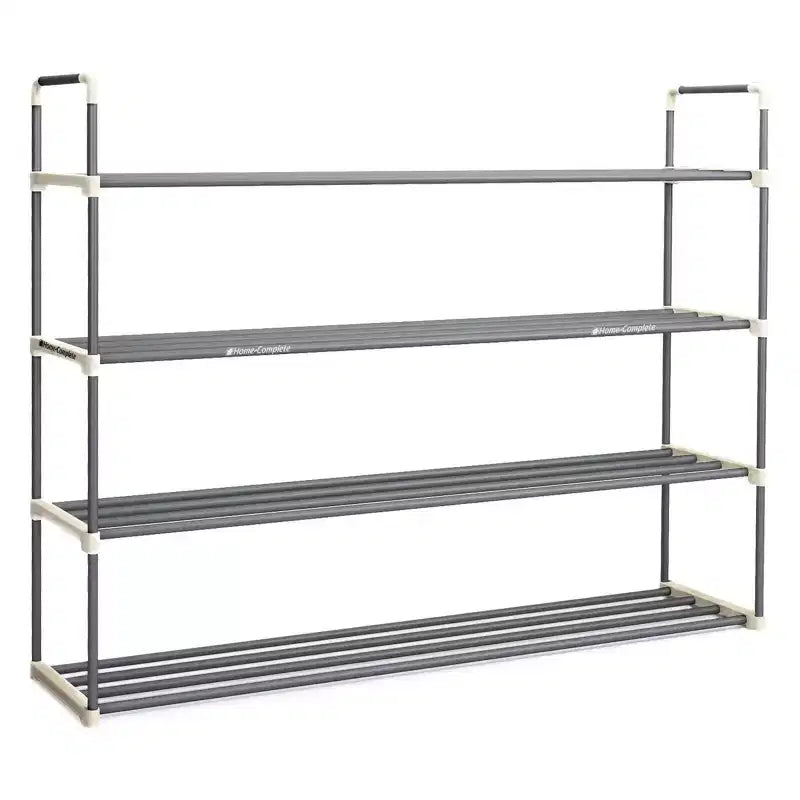 Hastings Home Four-Shelf Shoe Rack - Holds 24 Pairs of Shoes
