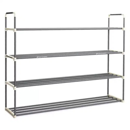 Hastings Home Four-Shelf Shoe Rack - Holds 24 Pairs of Shoes